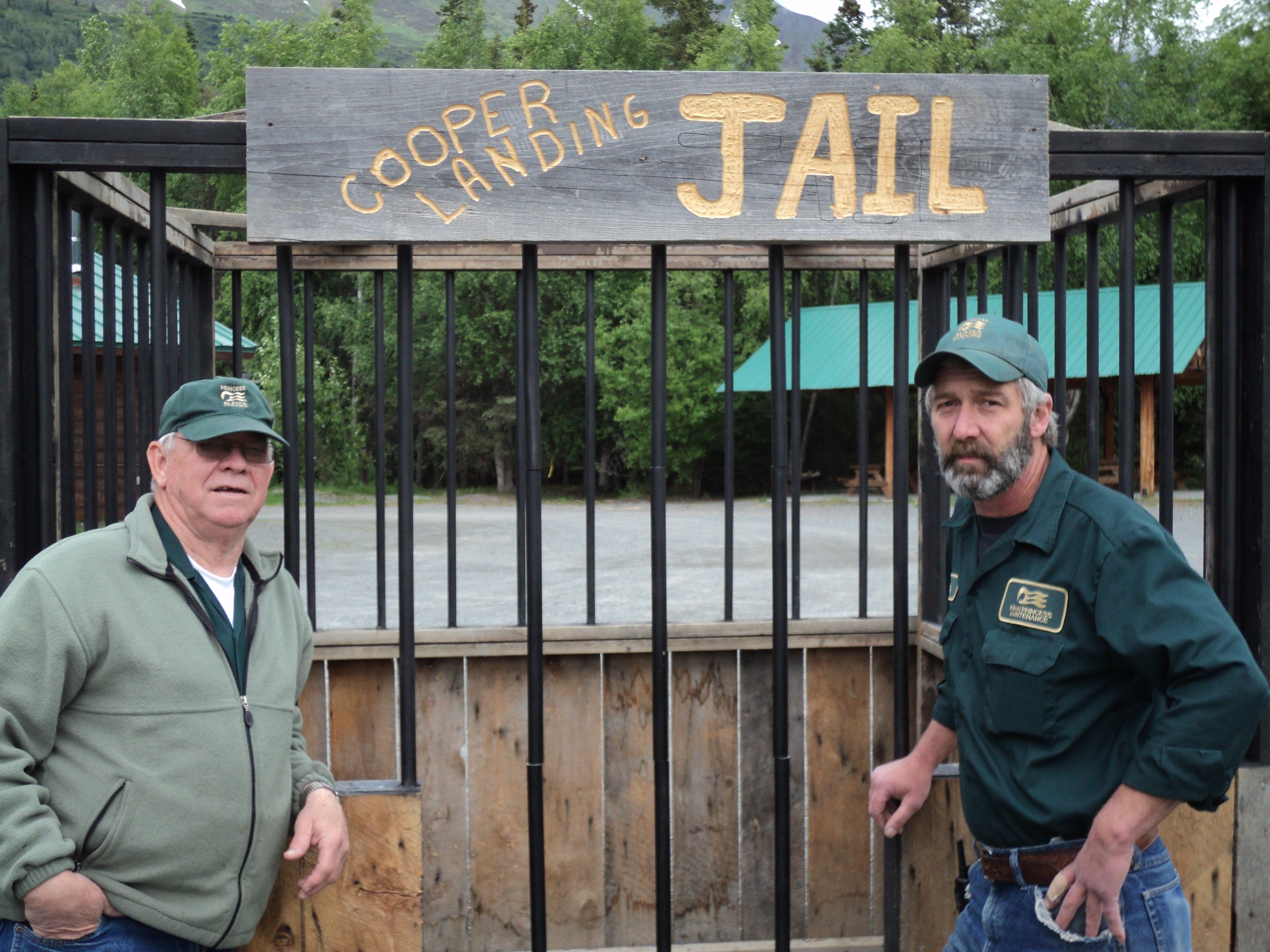 John Williams, Kenai Princess Wilderness Lodge maintenance manager and Roy McNutt, maintenance assistant John Williams, Kenai Princess Wilderness Lodge maintenance manager and Roy McNutt, maintenance assistant.