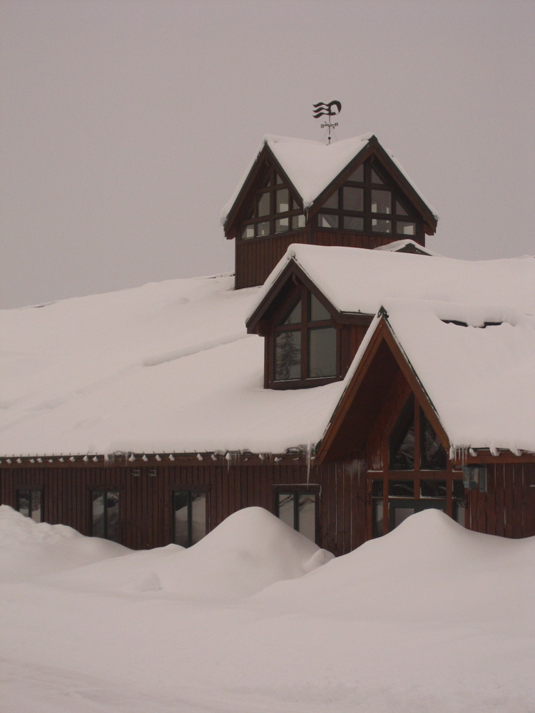 Mt. McKinley Princess Wilderness Lodge covered with snow Mt. McKinley Lodge Covered with Snow